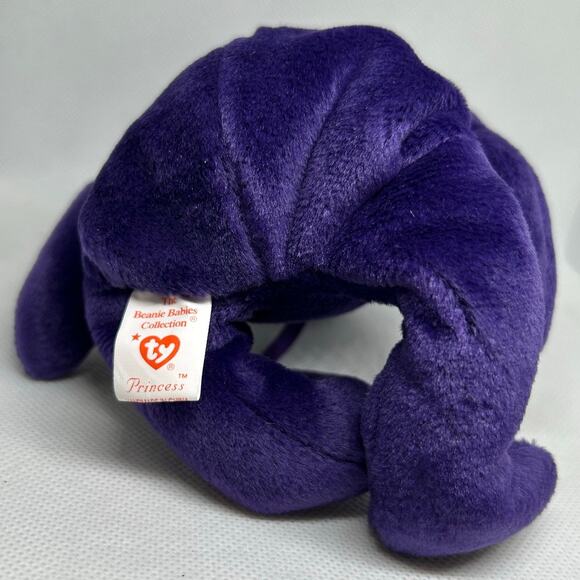 TY BEANIE BABIES PRINCESS the BEAR 1997 Plush Stuffed Animal - Picture 5 of 5